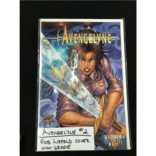 MAXIMUM PRESS COMICS NO.2 AVENGELYNE (ROB LIEFELD COVER)