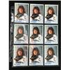 Image 1 : LOT OF 9 VINTAGE MANON RHEAUME CARDS