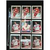 Image 1 : LOT OF 9 VINTAGE KEITH PREMAEU ROOKIE CARDS