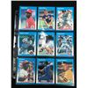 Image 1 : LOT OF 9 VINTAGE MLB STAR CARDS