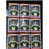 Image 1 : LOT OF 9 VINTAGE DERIAN HATCHER NHL CARDS