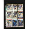 Image 1 : LOT OF 9 VINTAGE MATS SUNDIN NHL CARDS