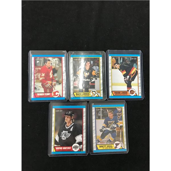 LOT OF VINTAGE NHL STAR CARDS