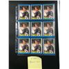 Image 1 : LOT OF 9 CLIFF RONNING NHL ROOKIE CARDS