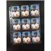 Image 1 : LOT OF 9 RICKEY HENDERSON VINTAGE MLB CARDS