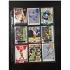 Image 1 : LOT OF 9 NFL STAR CARDS