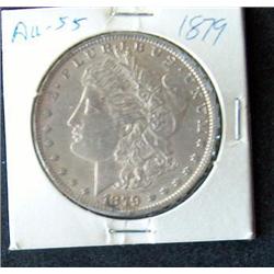 1879 MORGAN SILVER DOLLAR