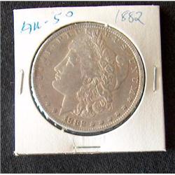 1882 MORGAN SILVER DOLLAR