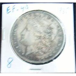 1885 MORGAN SILVER DOLLAR