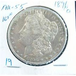 1896 O MORGAN SILVER DOLLAR