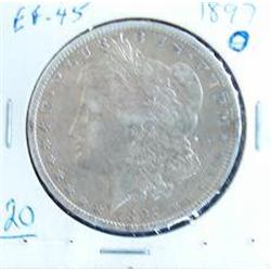 1897 O MORGAN SILVER DOLLAR