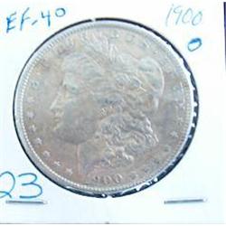1900 O MORGAN SILVER DOLLAR