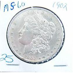 1902 MORGAN SILVER DOLLAR