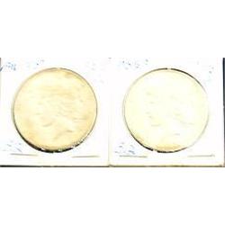 1926 S AND 1922 S PEACE DOLLARS