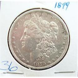 1879 MORGAN SILVER DOLLAR
