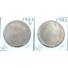 Image 1 : 1921 MORGAN AND 1923 D PEACE DOLLARS