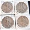 Image 1 : WALKING LIBERTY HALVES , (4)