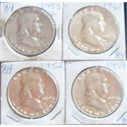 BENJAMIN FRANKLIN HALVES (4)