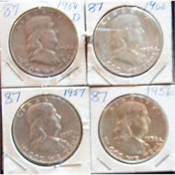 BENJAMIN FRANKLIN HALVES, (4)
