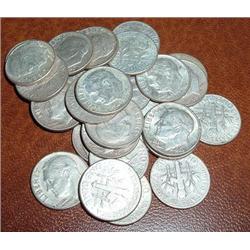 31 SILVER ROOSEVELT DIMES