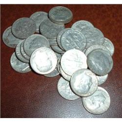 31 SILVER ROOSEVELT DIMES