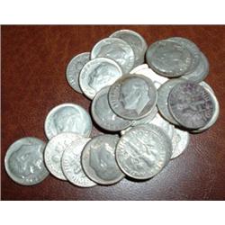 31 SILVER ROOSEVELT DIMES