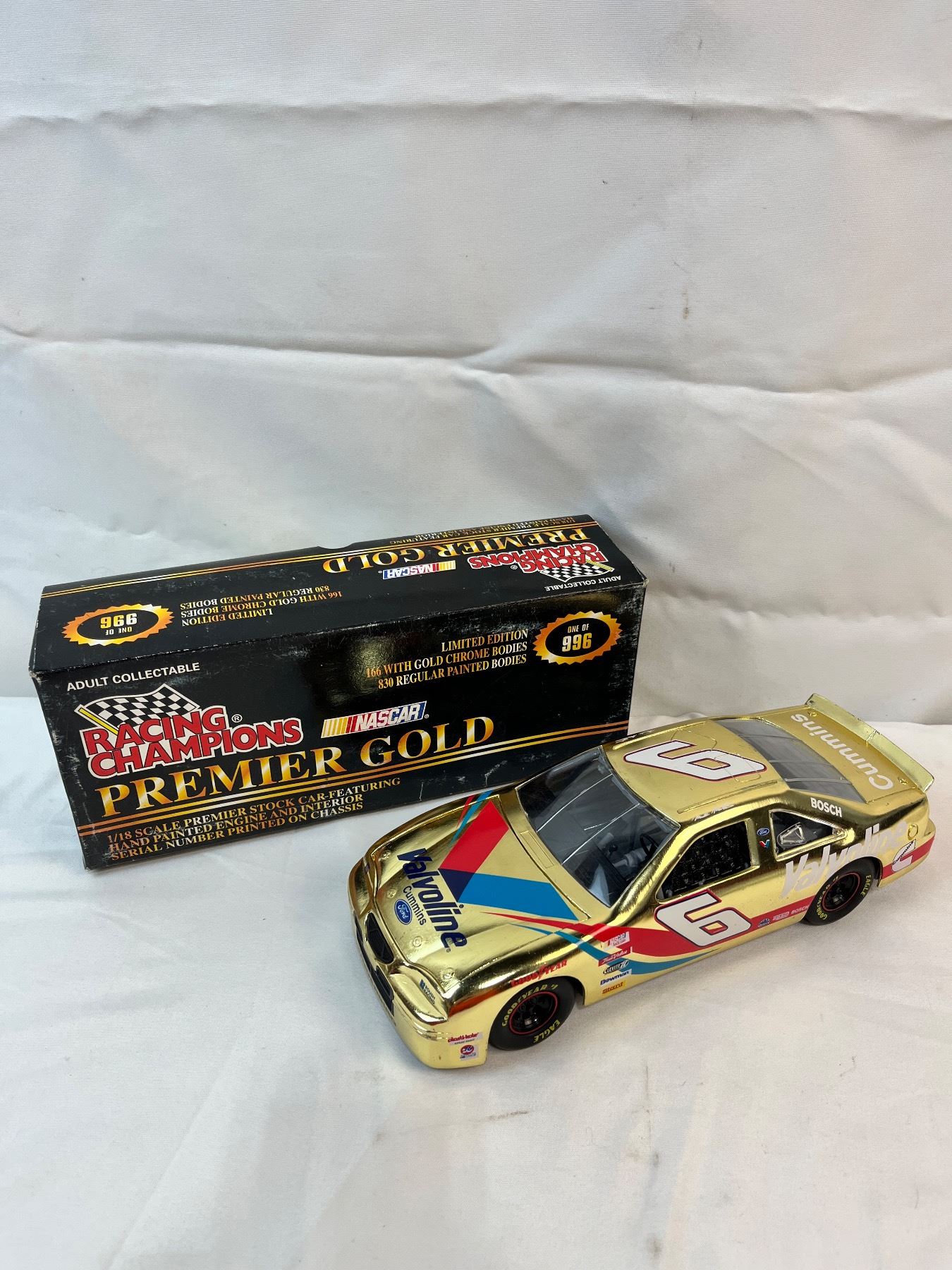 Martin Racing Gold Racing Champions Gold Chrome Mark Martin Car