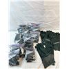 Image 1 : 20 Pairs Rubber Coated Gloves, Size L-X/L