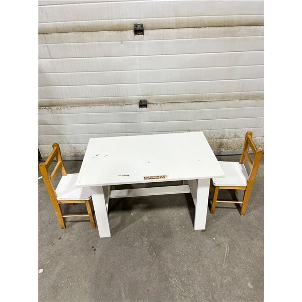 Children's Table & 2 Chairs