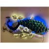 Image 2 : PEACOCK WALL DECOR WITH LED LIGHTS