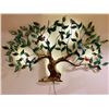 Image 2 : TREE WITH COLORFUL-FULL BIRDS METAL WALL DÉCOR