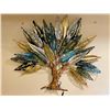 Image 2 : PLENDID CUTWORK TREE METAL WALL DECOR WITH LED