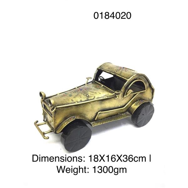 VINTAGE STYLE CAR BRASS