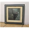 Image 1 : EAGLE PRINT FRAMED 17X17"