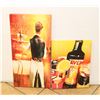 Image 1 : X2 BAR THEAMED CANVAS PRINTS 16X12" AND 24X12"