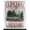 Image 1 : NEW CHRISTMAS VACATION METAL WALL ART