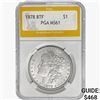 Image 1 : 1878 8TF Morgan Silver Dollar PGA MS61