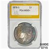 Image 1 : 1878-S Morgan Silver Dollar PGA MS65+