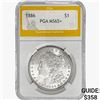 Image 1 : 1886 Morgan Silver Dollar PGA MS65+