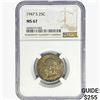 Image 1 : 1947-S Washington Silver Quarter NGC MS67