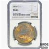 Image 1 : 1898-O Morgan Silver Dollar NGC MS64