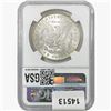 Image 2 : 1884-O Morgan Silver Dollar NGC MS64