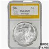 Image 1 : 1994 American 1oz Silver Eagle PGA MS70
