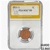 Image 1 : 1931-S Wheat Cent PGA MS67 RB