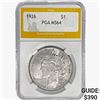 Image 1 : 1926 Silver Peace Dollar PGA MS64