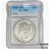 Image 1 : 1878 7/8TF Morgan Silver Dollar ICG MS61 Strong