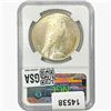 Image 2 : 1924 Silver Peace Dollar NGC MS65