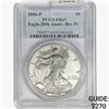 Image 1 : 2006-P American 1oz Silver Eagle PCGS PR69 REV PR