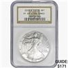 Image 1 : 2003-W American 1oz Silver Eagle NGC PF69 UC