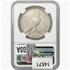 Image 2 : 1921 Silver Peace Dollar NGC AU58 High Relief